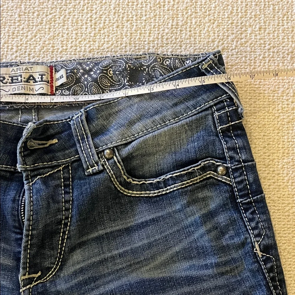 Ariat Women's Blue Jeans - Picture 3 of 9